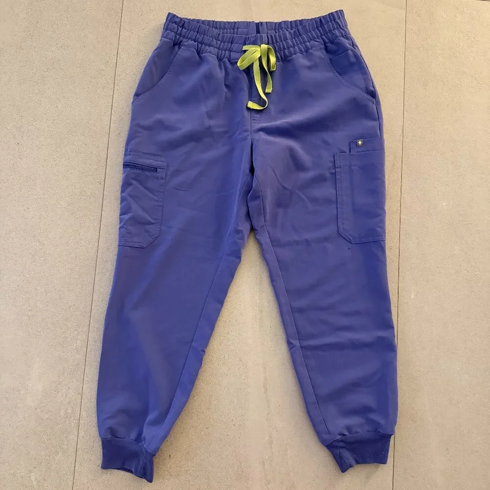 FIGS Blueberry Uman Relaxed Jogger Scrub Pants MP - Picture 2 of 5